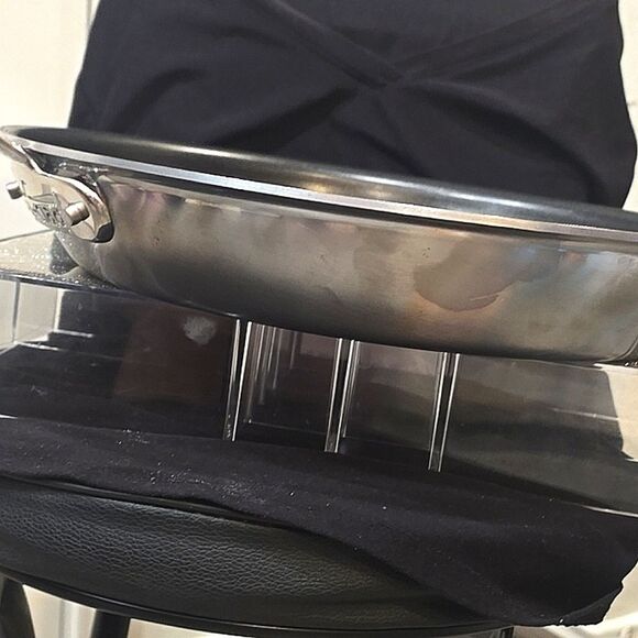 All-Clad D3 Curated 12.5" Stainless Steel Fry Pan - Picture 10 of 10